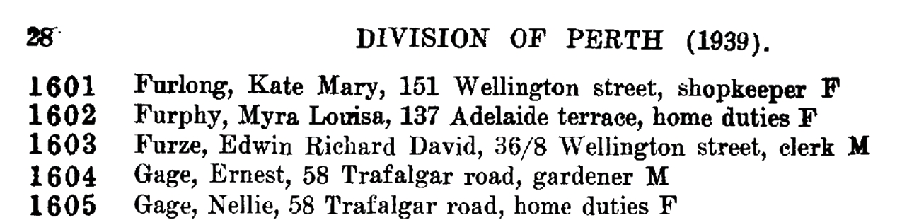 Furlong 151 Wellington St., Perth